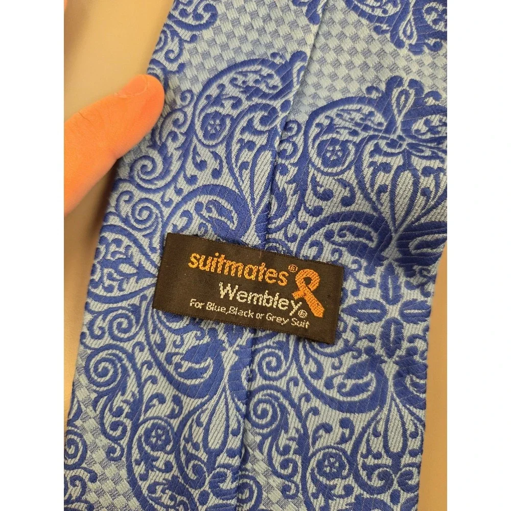 VTG Suitmates Wembley Polyester Tie Blue‎ 55